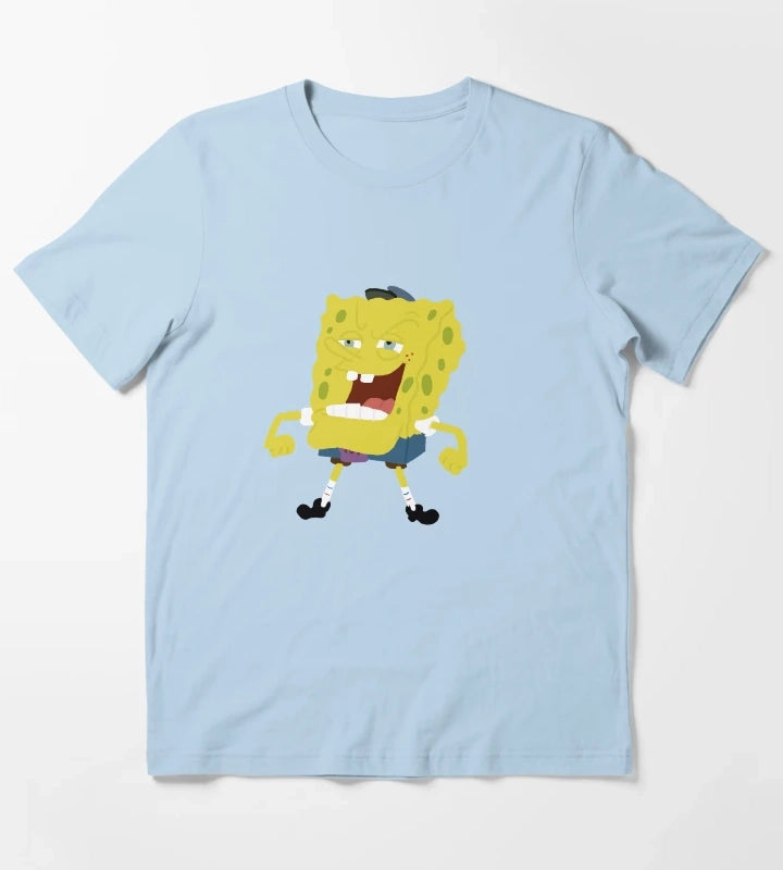 Hall Monitor Spongebob T-Shirt Sky Blue