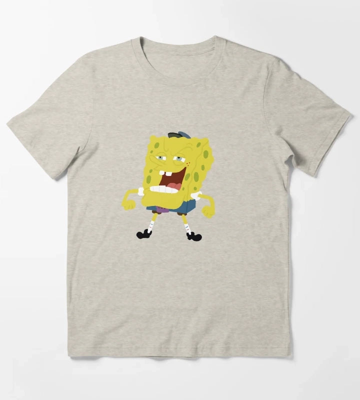 Hall Monitor Spongebob T-Shirt Cream