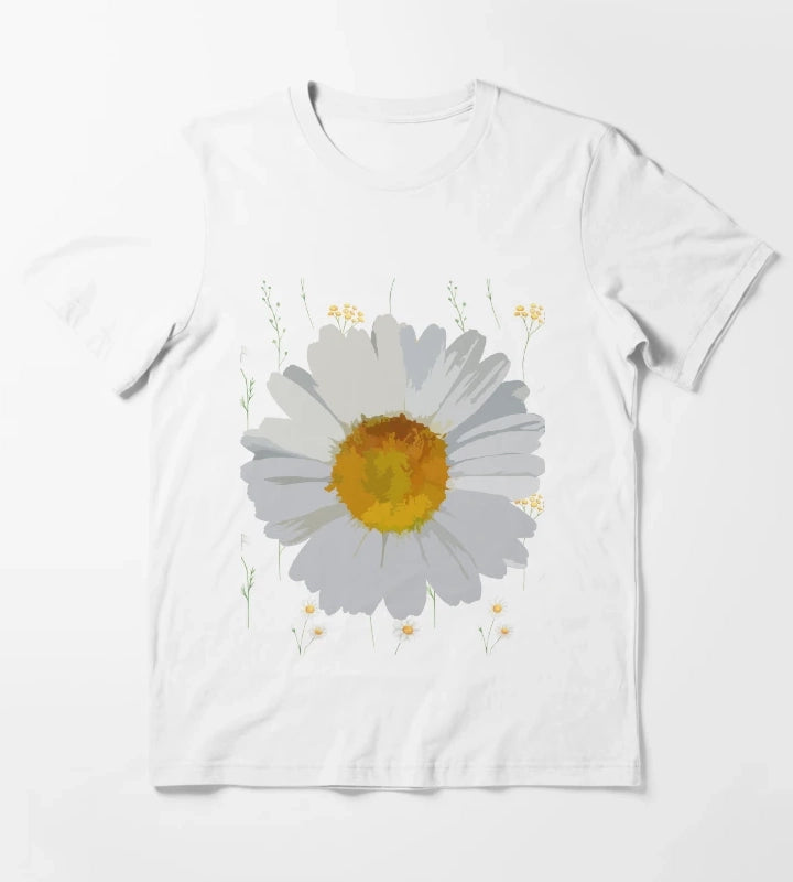 Happy National Daisy Day T-Shirt White