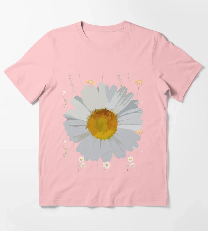 Happy National Daisy Day T-Shirt Dark Grey