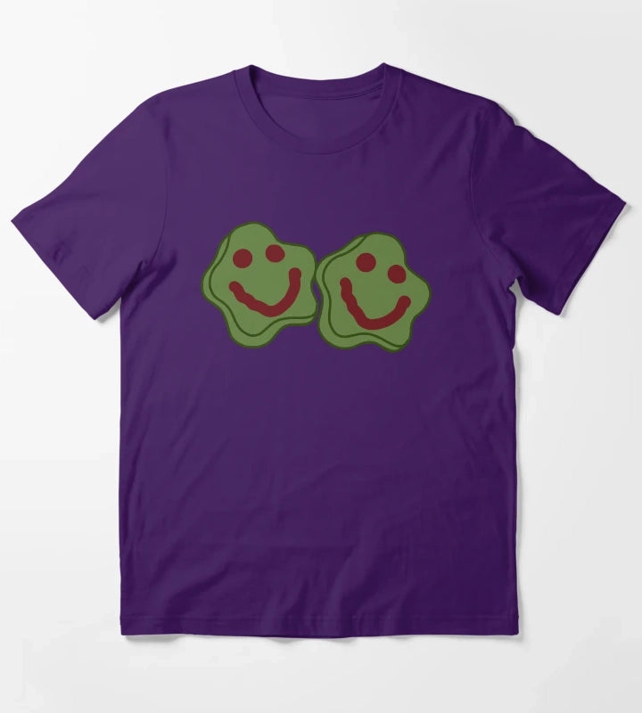 Happy pickles T-Shirt Purple
