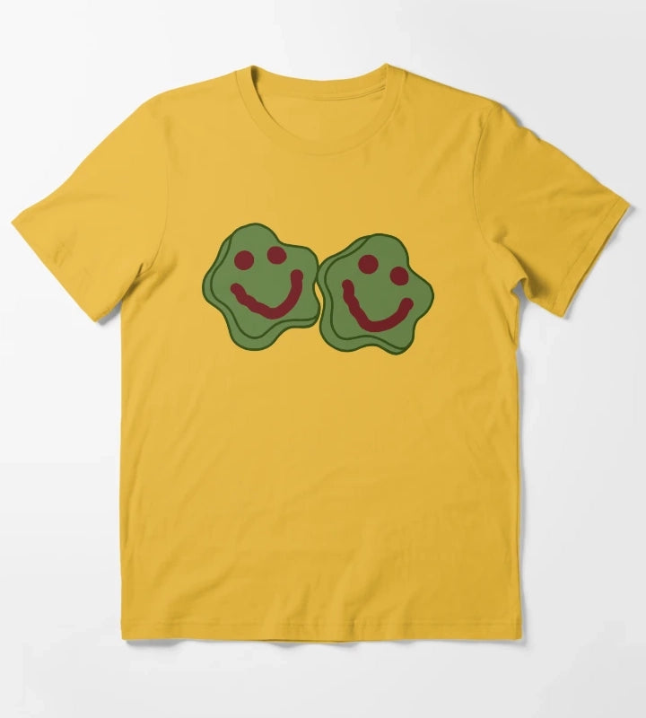 Happy pickles T-Shirt Yellow