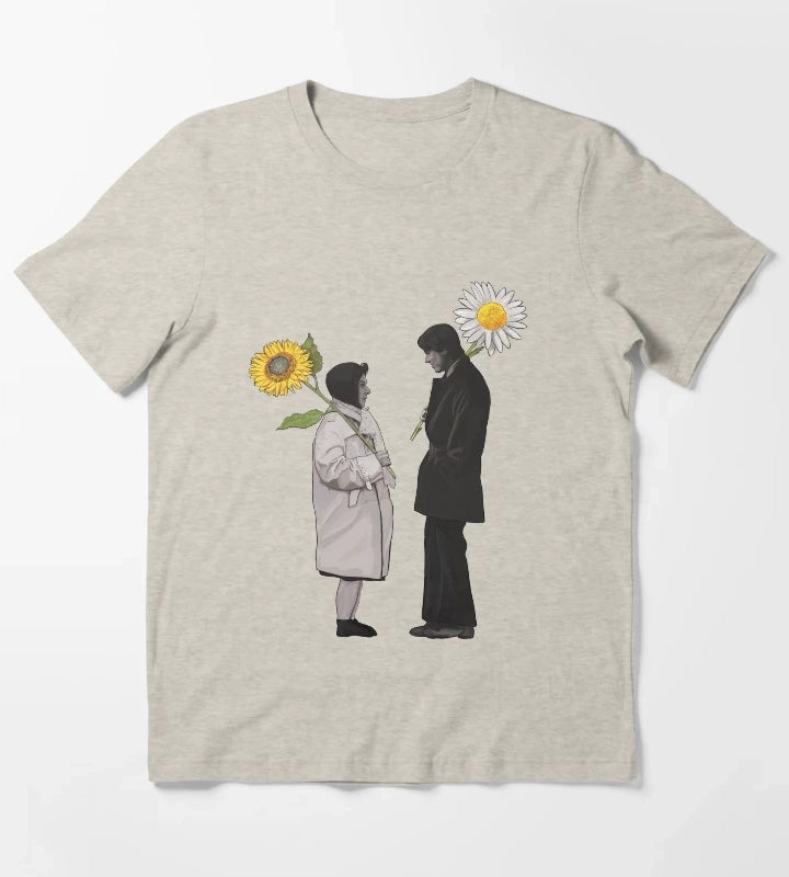 Harold and Maude Daisy and Sunflower T-Shirt Cream