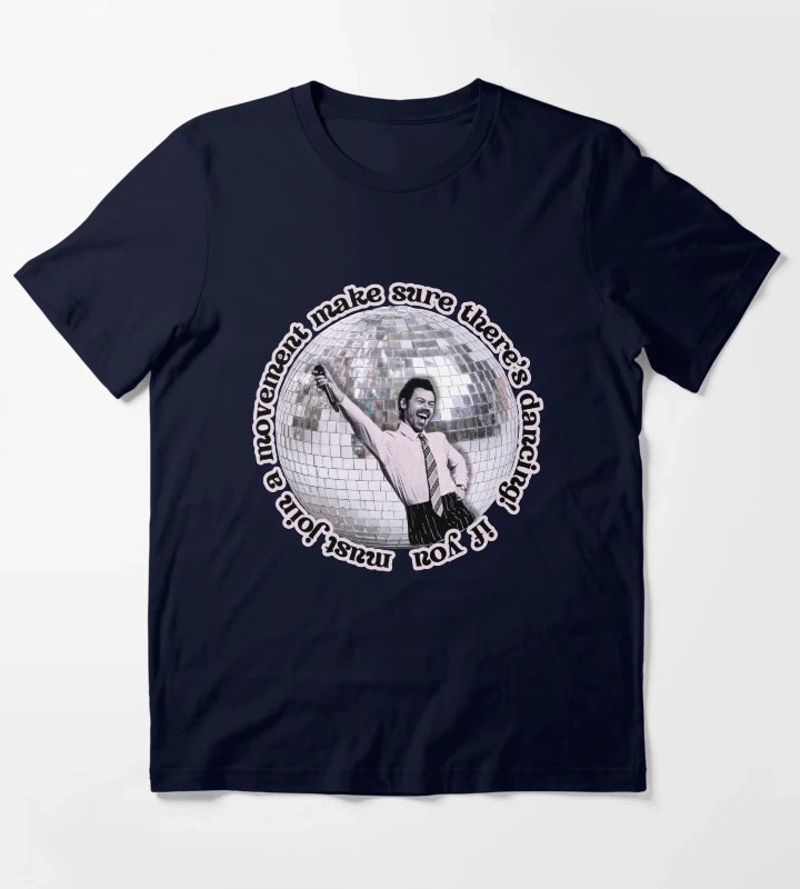 Harry Are You Listening Yet Lyrics T-Shirt Navy