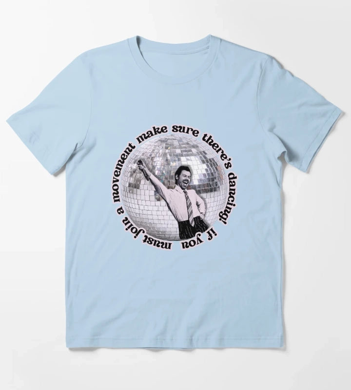 Harry Are You Listening Yet Lyrics T-Shirt Sky Blue