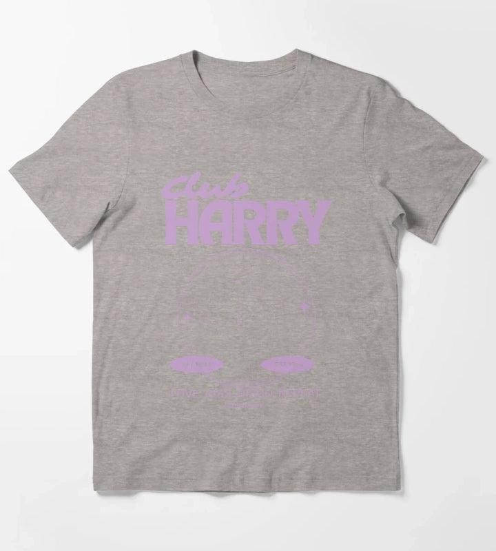 Harry Kiss All The Time Disco Occasionally Disco Ball T-Shirt Heather Grey