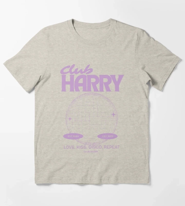 Harry Kiss All The Time Disco Occasionally Disco Ball T-Shirt Cream