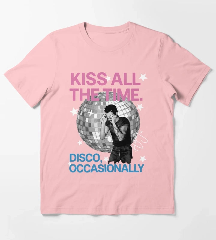 Harry Style Disco Ball Love On Tour T-Shirt Dark Grey