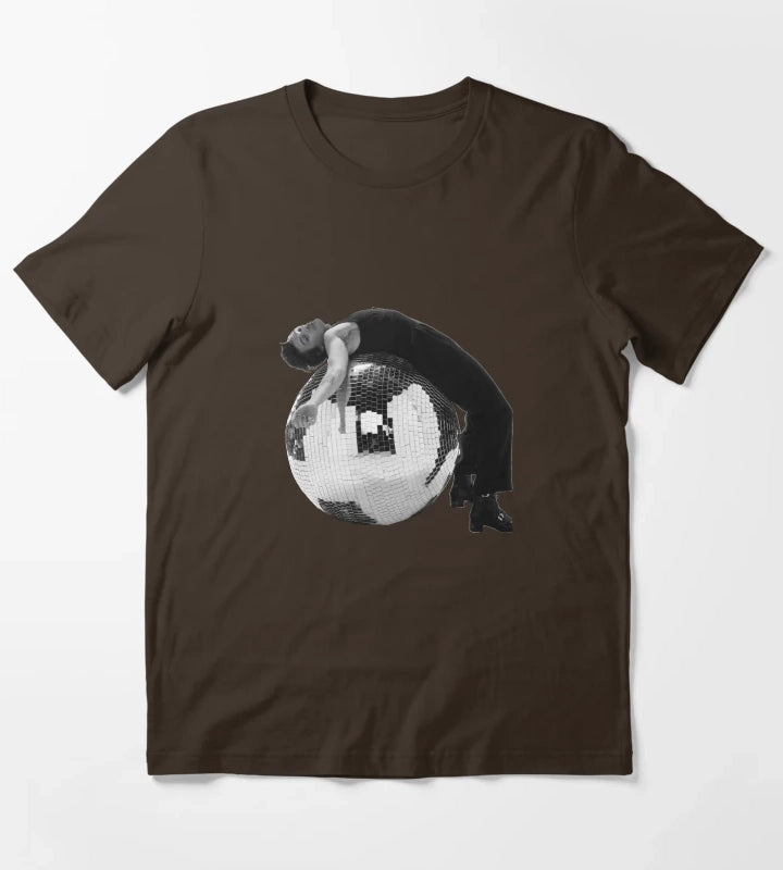 Harry Styles Disco Ball T-Shirt Brown