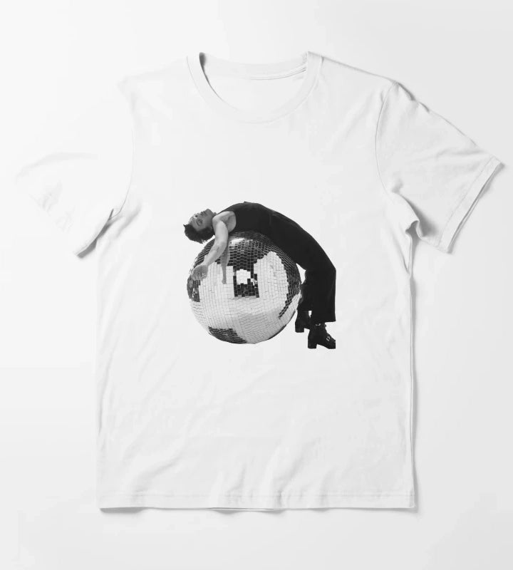 Harry Styles Disco Ball T-Shirt White
