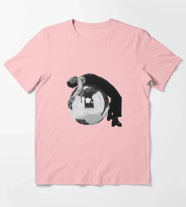 Harry Styles Disco Ball T-Shirt Dark Grey