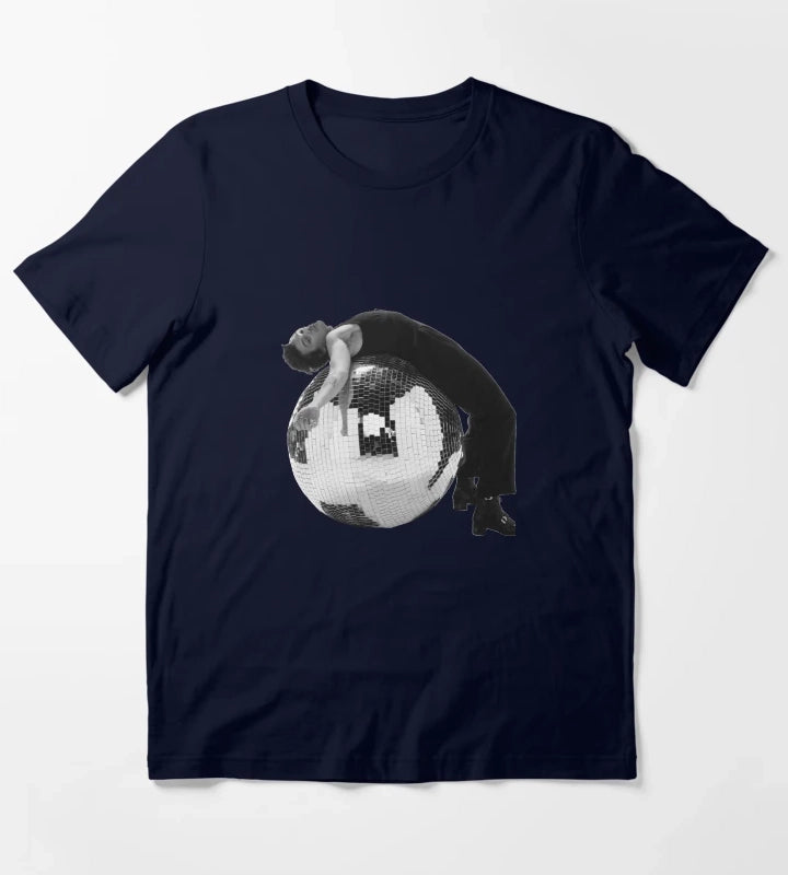 Harry Styles Disco Ball T-Shirt Navy