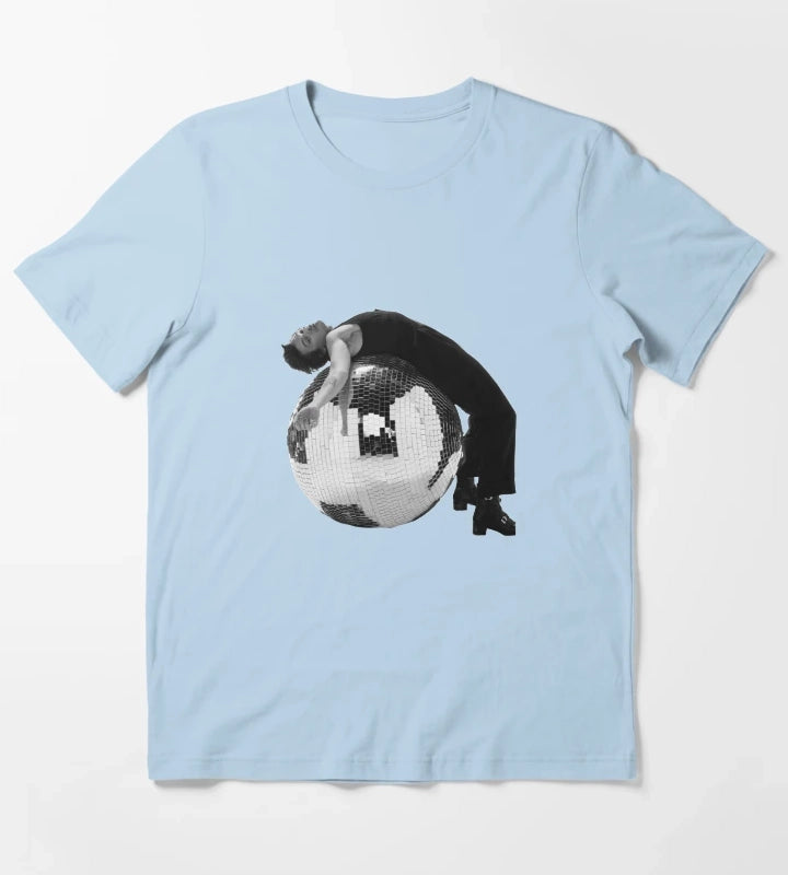 Harry Styles Disco Ball T-Shirt Sky Blue