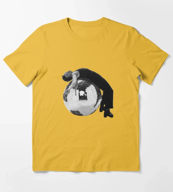 Harry Styles Disco Ball T-Shirt Yellow