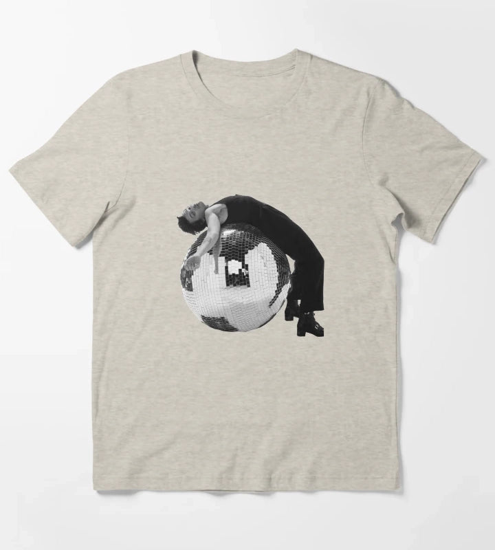Harry Styles Disco Ball T-Shirt Cream