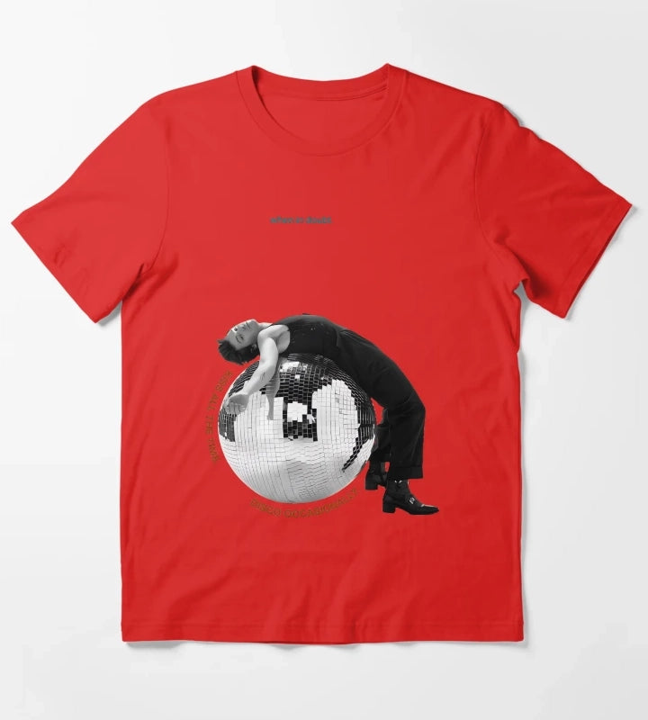 Harry Styles Kiss All The Time Disco Occasionally T-Shirt Red