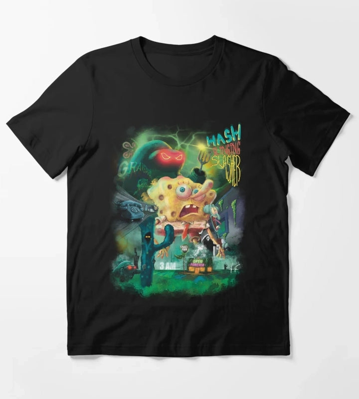 Hash Slinging Slasher SpongeBob SquarePants T-Shirt