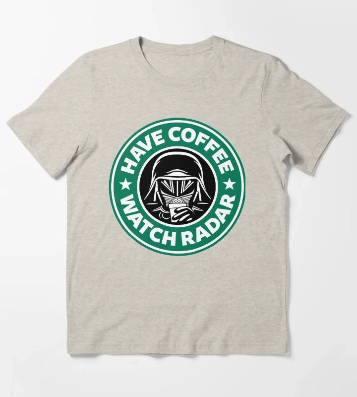 Have Coffee Watch Radar T-Shirt Cream