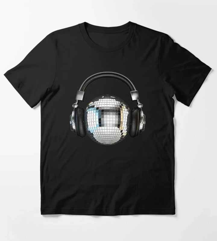 Headphone disco ball T-Shirt
