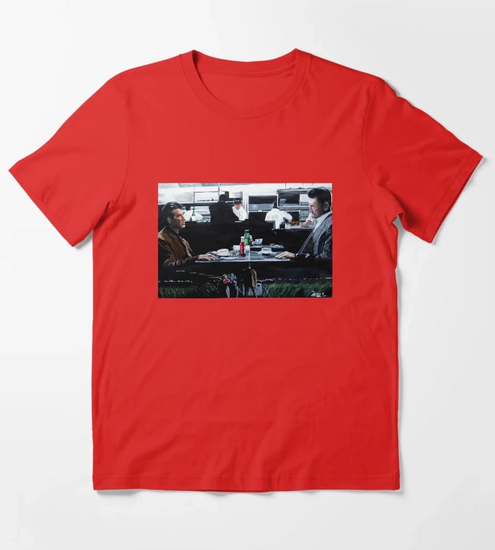 Heat Coffee Shop T-Shirt Red