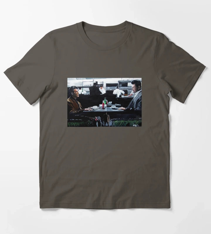 Heat Coffee Shop T-Shirt Dark Grey