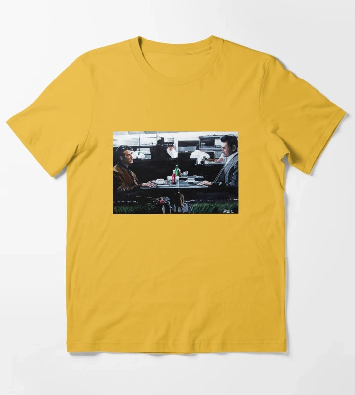 Heat Coffee Shop T-Shirt Yellow