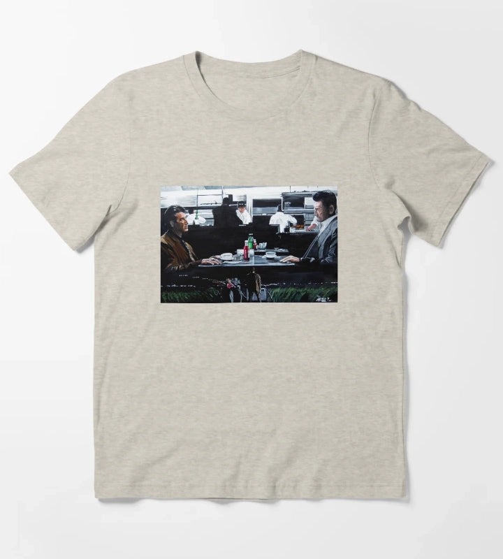 Heat Coffee Shop T-Shirt Cream