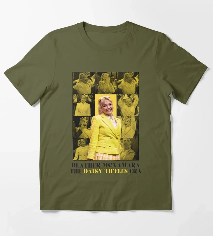 Heathers the Musical Daisy Twells Era 1 design T-Shirt Olive Green