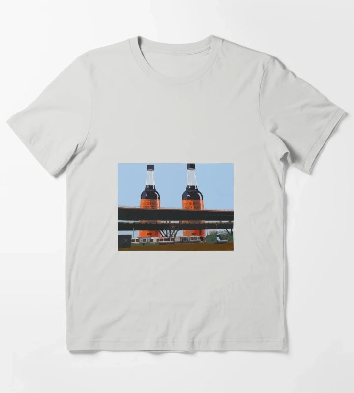 Hendersons Towers T-Shirt Light Grey