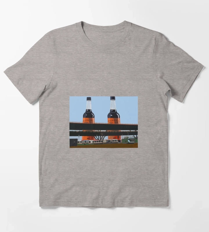 Hendersons Towers T-Shirt Heather Grey