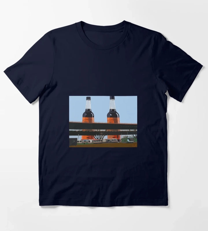 Hendersons Towers T-Shirt Navy