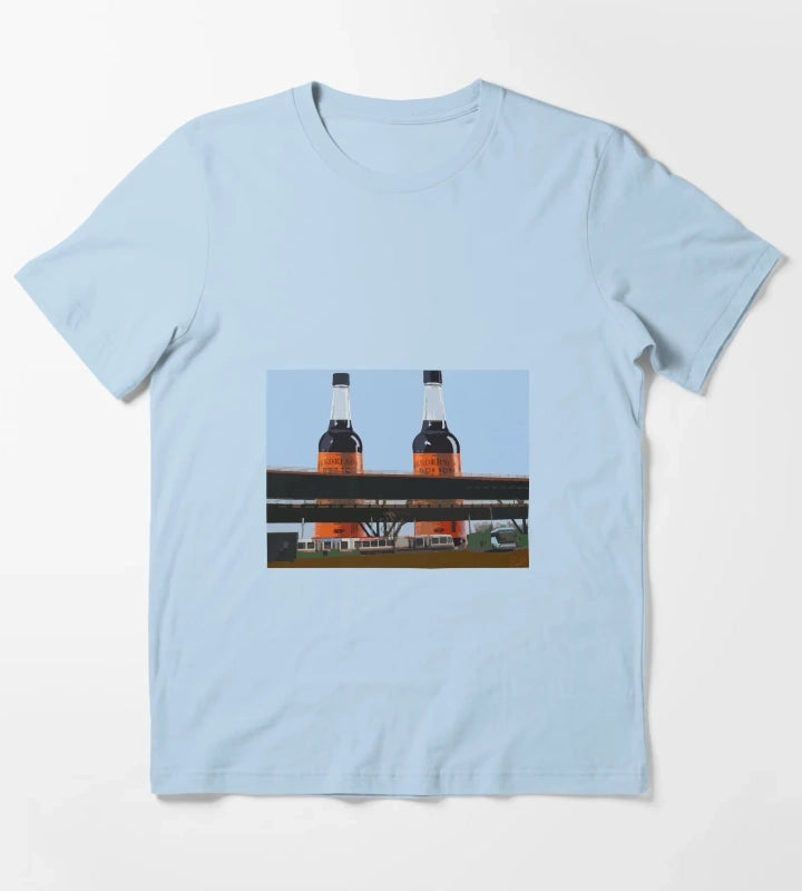 Hendersons Towers T-Shirt Sky Blue