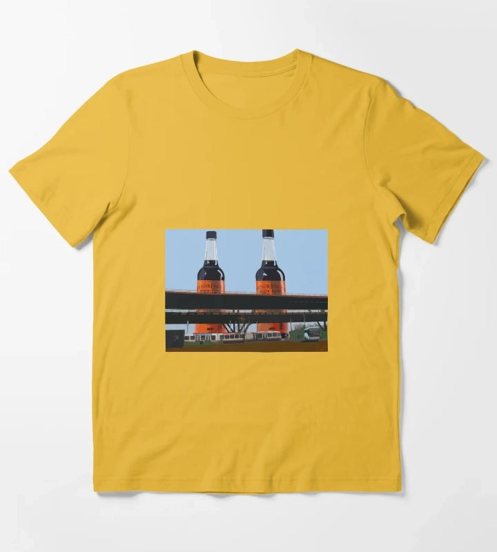 Hendersons Towers T-Shirt Yellow