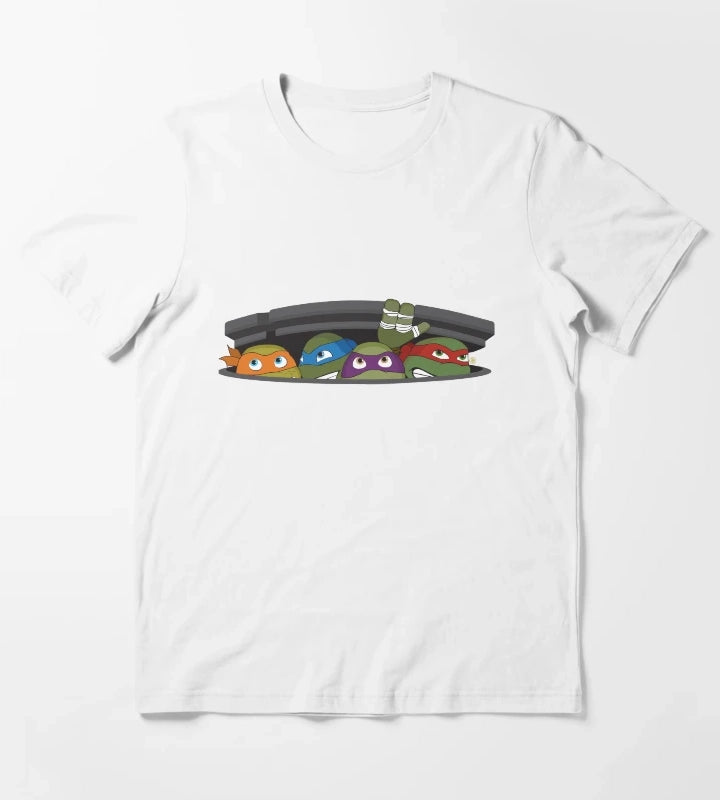 Heroes in a Half Shell T-Shirt White
