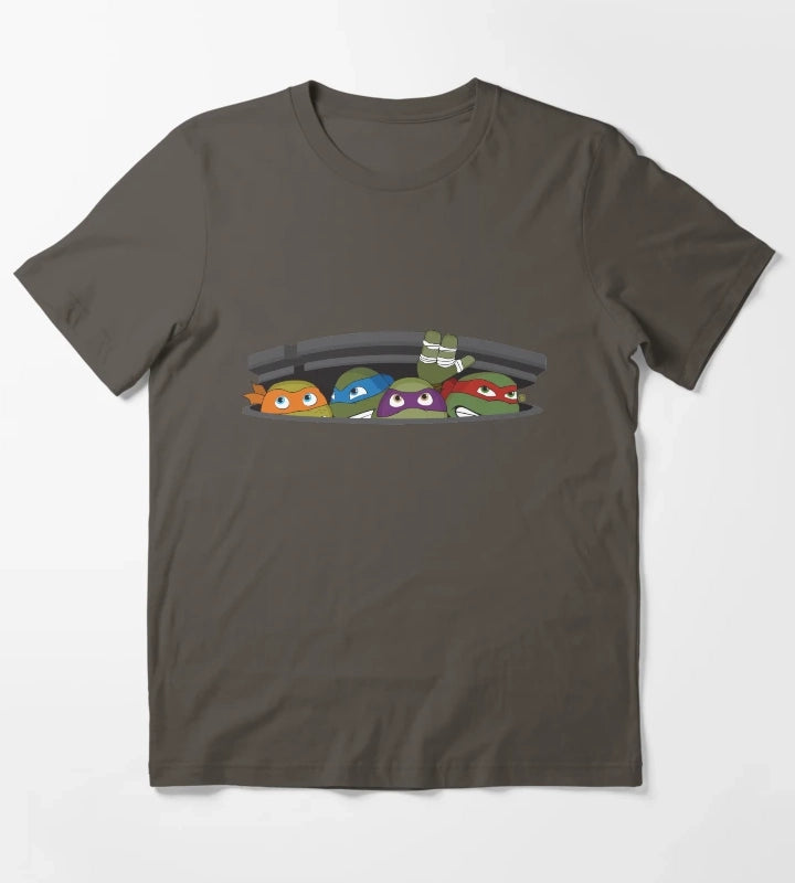 Heroes in a Half Shell T-Shirt Dark Grey