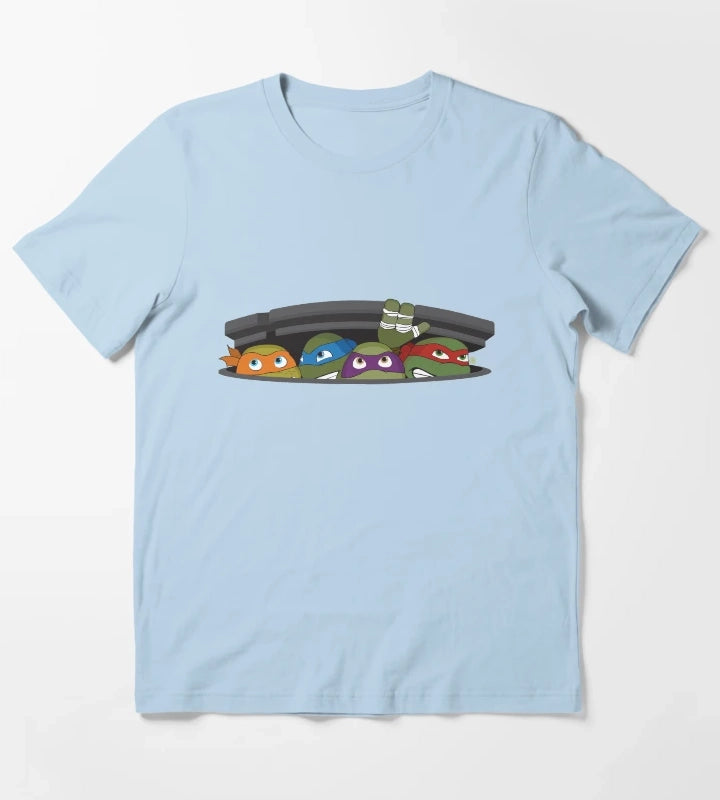Heroes in a Half Shell T-Shirt Sky Blue