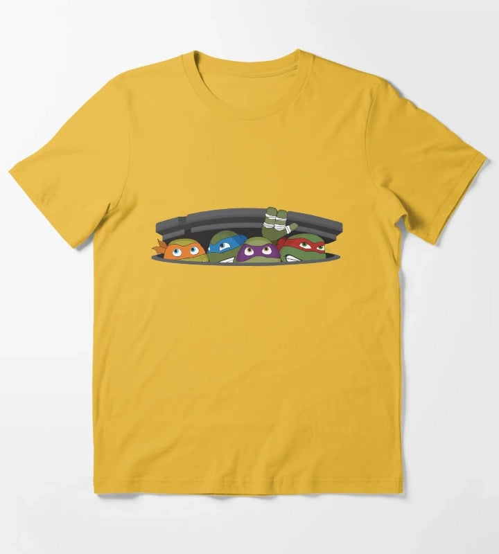 Heroes in a Half Shell T-Shirt Yellow