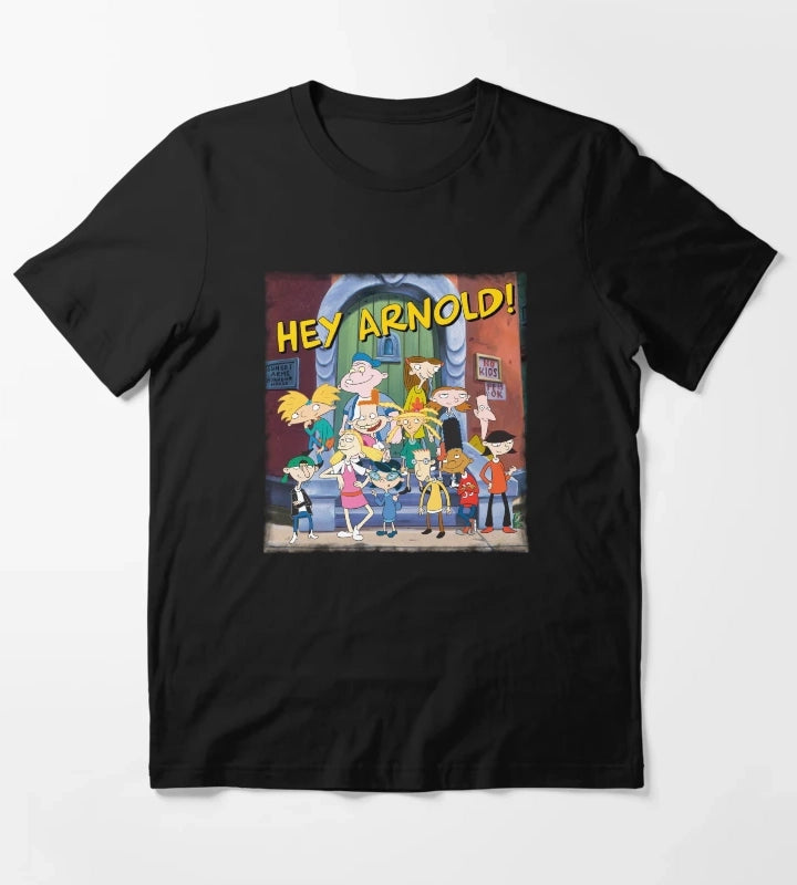 Hey Arnold Friends Group Shot Poster T-Shirt