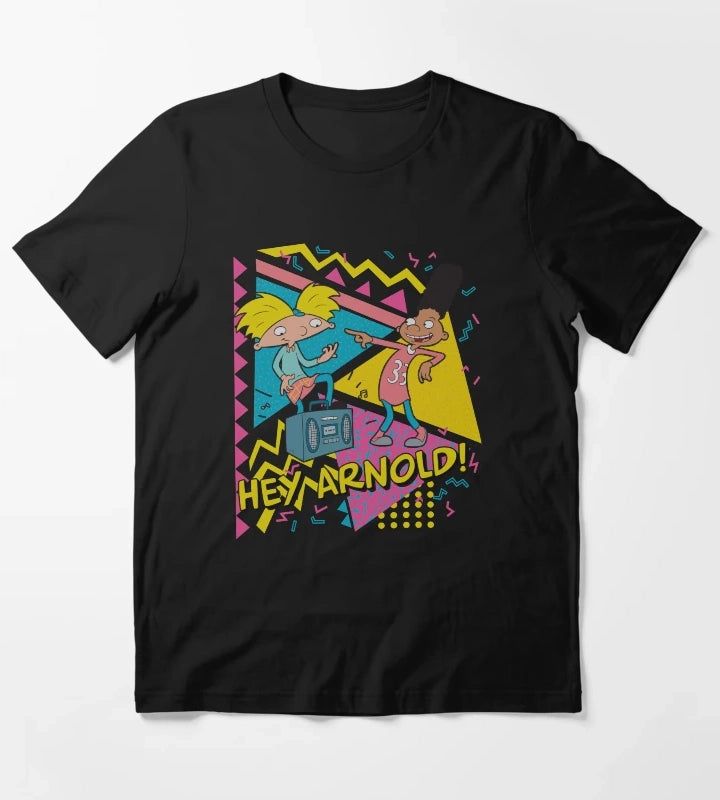 Hey Arnold Gerald Best Friends Boombox T-Shirt