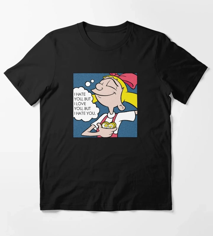 Hey Arnold Helga Pop Art Love Poster T-Shirt