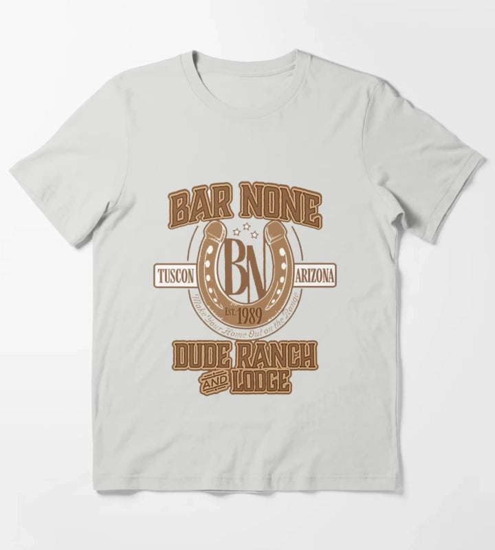 Hey Dude Bar None Ranch T-Shirt Light Grey
