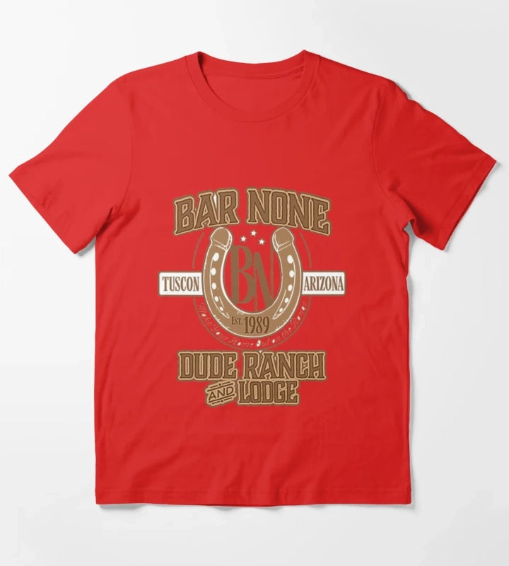 Hey Dude Bar None Ranch T-Shirt Red