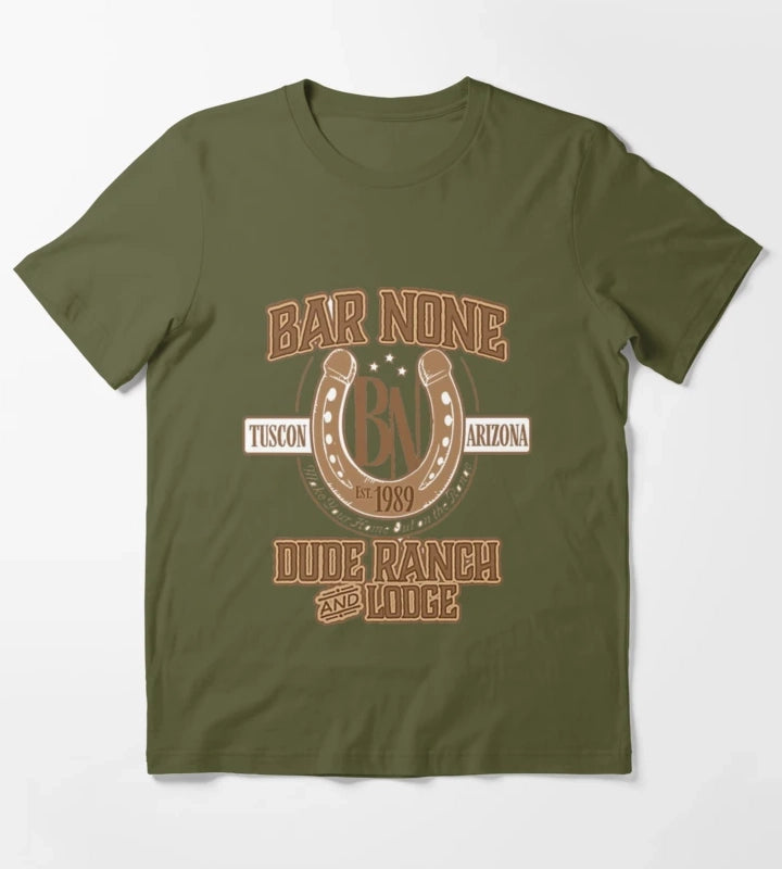 Hey Dude Bar None Ranch T-Shirt Olive Green