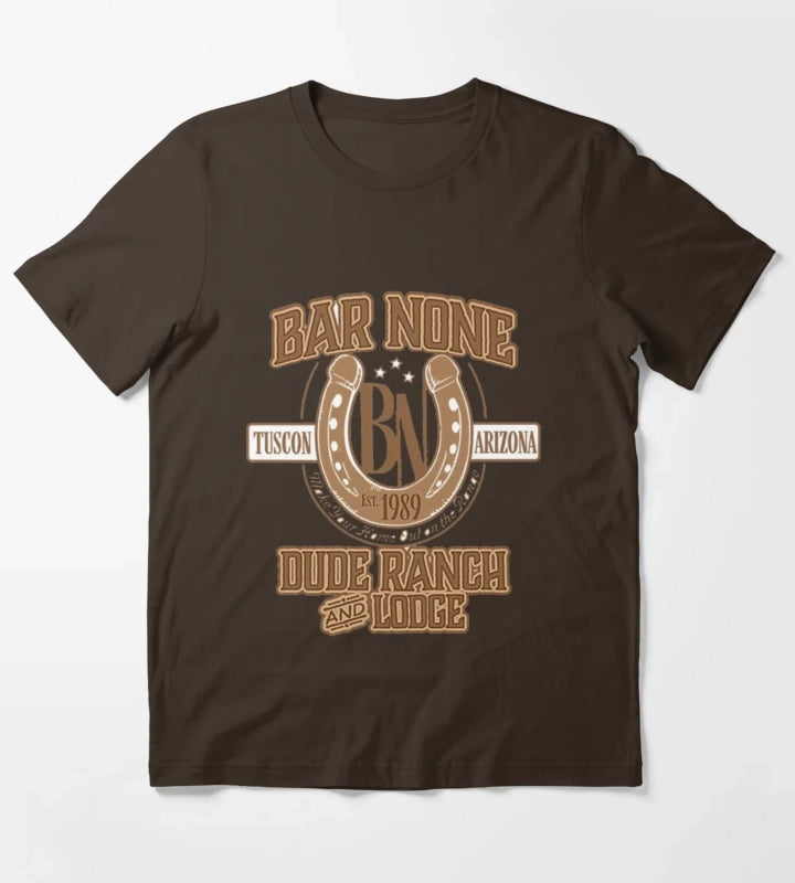 Hey Dude Bar None Ranch T-Shirt Brown