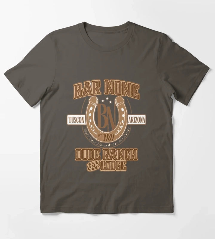 Hey Dude Bar None Ranch T-Shirt Dark Grey