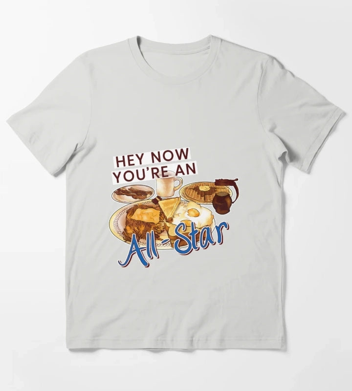 Hey Now Youre An All Star T-Shirt Light Grey
