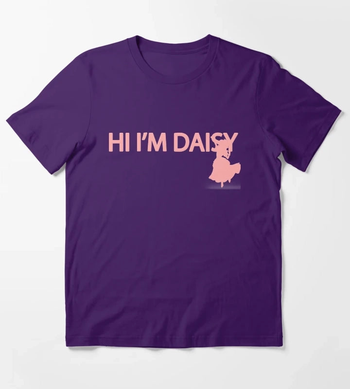 Hi Im Daisy T-Shirt Purple