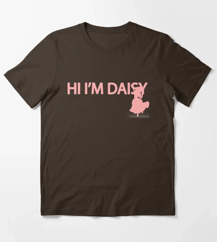 Hi Im Daisy T-Shirt Brown