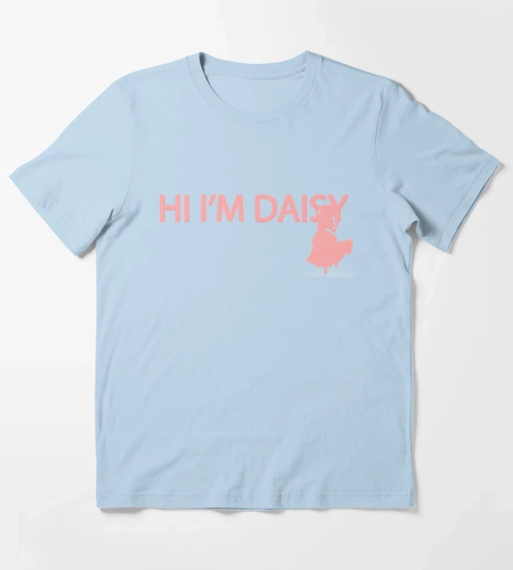 Hi Im Daisy T-Shirt Sky Blue