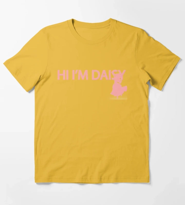 Hi Im Daisy T-Shirt Yellow